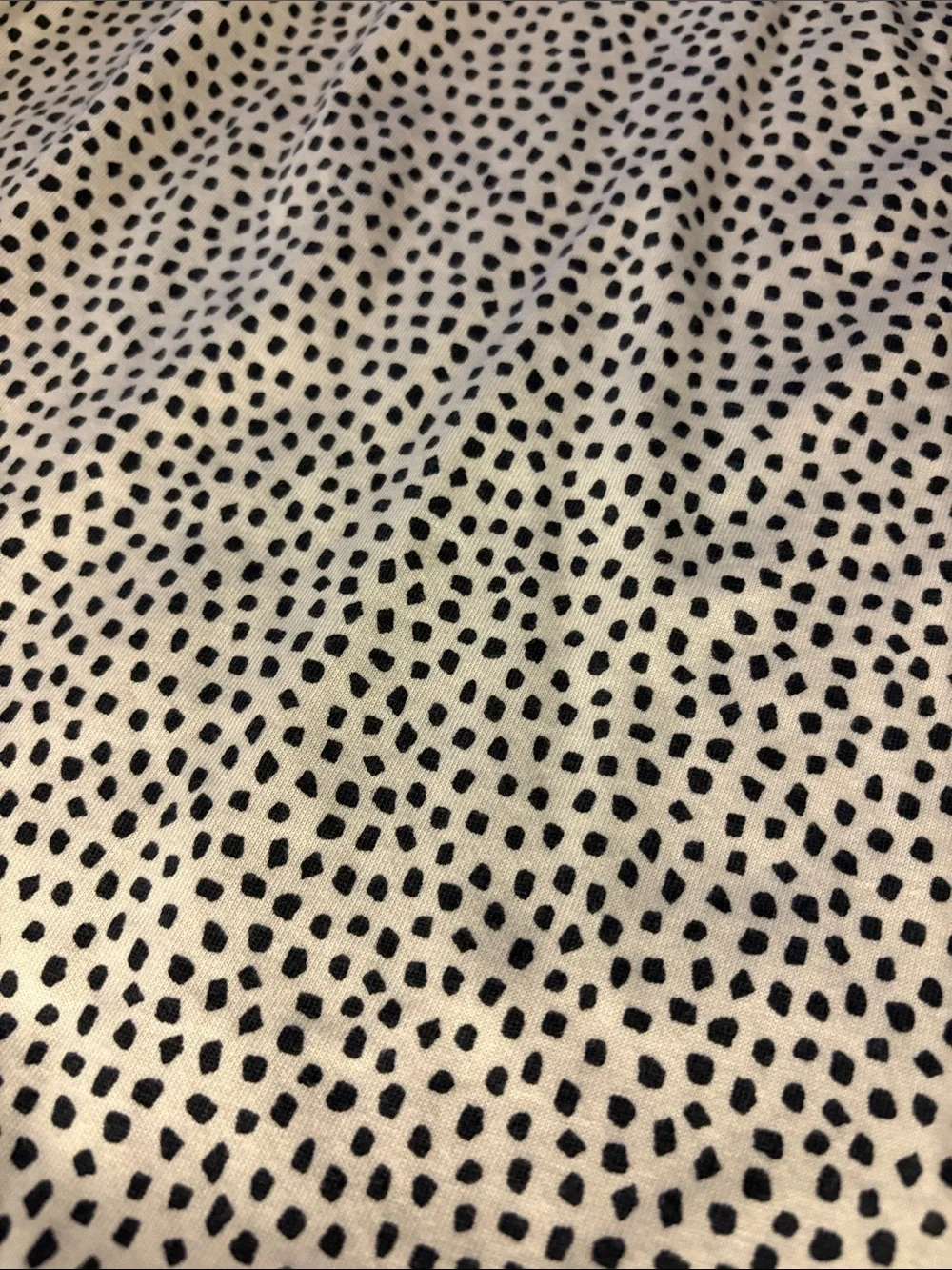 Target White Dress with Black Dot Print